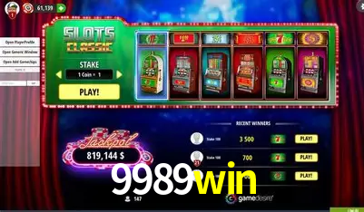 Descubra a Magia dos Jogos de Arcade no 9989win